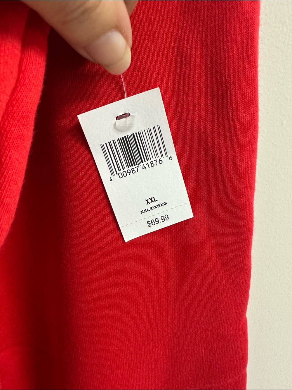 Disney Red Mickey Mouse Hooded Sweatshirt - Picture 3 of 4